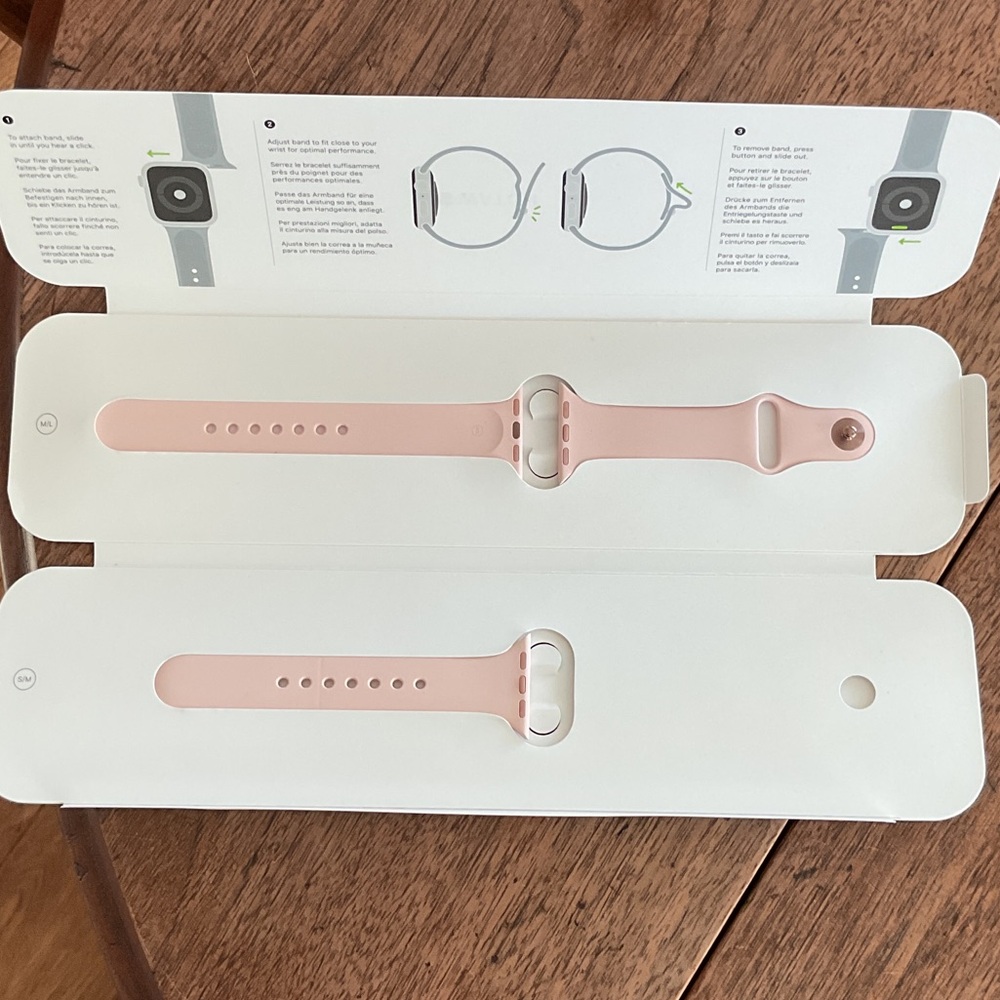 Apple Pink Smartwatch Band